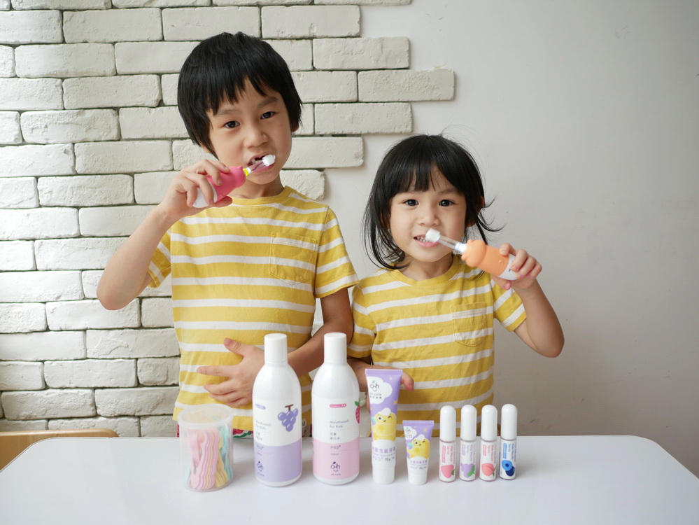 [親子] 日本Mega Ten兒童360度電動牙刷 (同場加映OXO餐具)