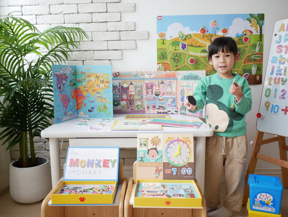 [親子] 韓國Magpia x ariati磁貼玩具-是教具也是玩具