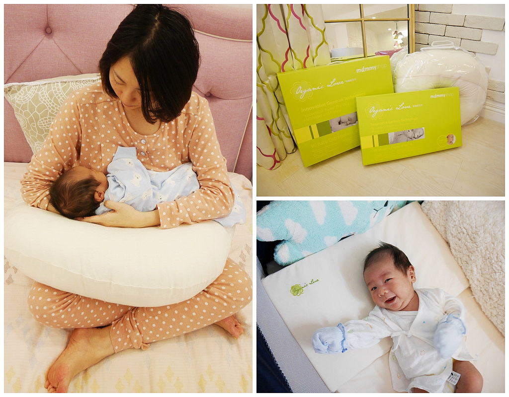 [母嬰] 初生兒就可以使用的床墊和枕頭-mammyshop媽咪小站有機棉寶寶床枕系列